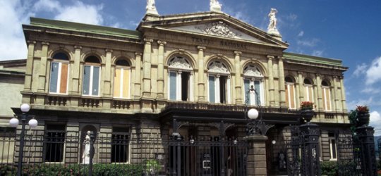Facciata del Teatro Nacional de Costa Rica, San José